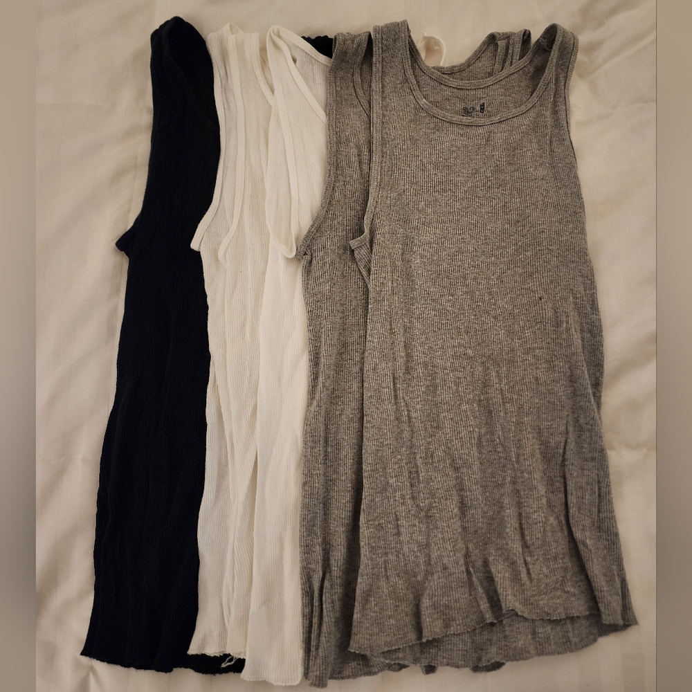 Fruit of the Loom Men's Basic Ribbed Tank (Lot of 6)